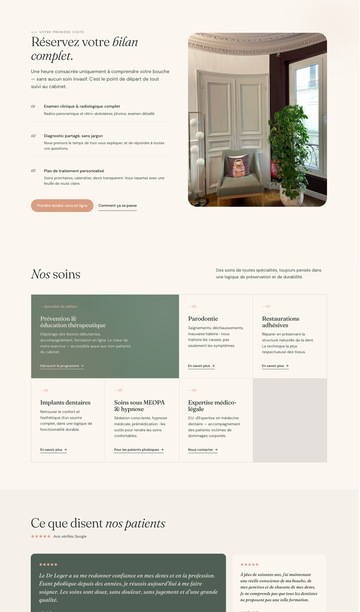 Dr Constance Leger &mdash; mockup arrière